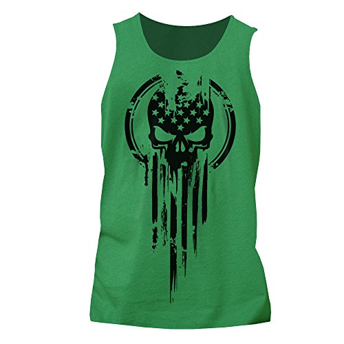 american warrior flag skull military