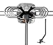 Vilso TV Antenna Outdoor Amplified - Motorized 360 Degree Rotation - Digital HDTV Antenna - 150 Miles Range - Wireless Remote (With Mount Pole)