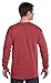 Comfort Colors Ringspun Garment-Dyed Long-Sleeve T-Shirt, Medium, CRIMSON