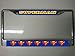 Superman Photo License Plate Frame Free Screw Caps with this Frame