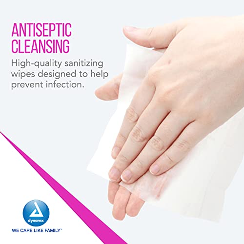 BZK Antiseptic Towelettes, Sanitizing Wipes to Prevent Infection in