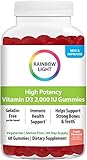 Rainbow Light Vitamin D Gummies, High Potency