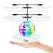Universal Specialties Flying Toy Ball Infrared Induction RC Flying Toy Built-in LED Light Disco Helicopter Shining Colorful Flying Drone