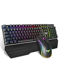 Combo de teclado y ratón mecánicos para juegos de Havit