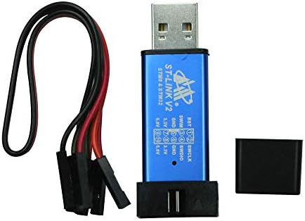 FlashTree ST-Link V2 Mini STM8 STM32 Emulator Downloader Programming Unit (Random Color)