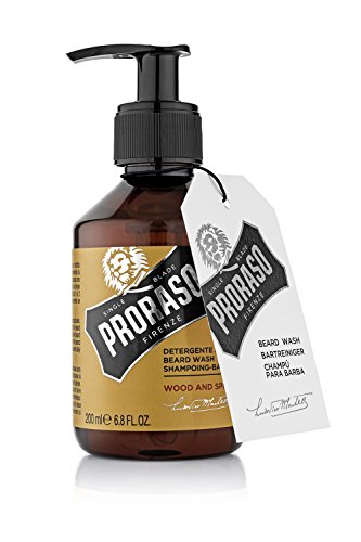 Proraso Beard Wash, Wood and Spice, 6.8 fl oz