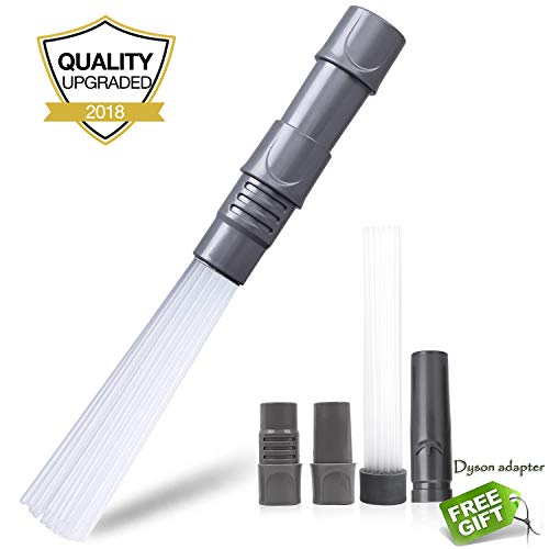 WEBSUN Dust Daddy Universal Dusty Brush Vacuum Attachments, As Seen On TV Vacuum Cleaner Brush for Home, Corners, Pets & Cars …