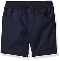 French Toast Girls' Pull-on Tie-Front Short