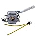 HIPA 308054079 Carburetor with Choke Lever + Primer Bulb for Ryobi RY08420 RY08420A Backpack Blower