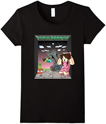 Womens Popularmmos. Gaming With Jen Shirt Medium Black