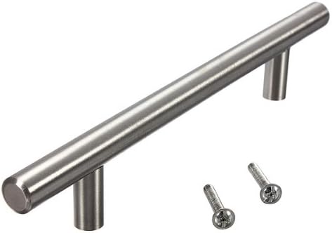 Aisster 10pcs Stainless Steel Drawer Door Cabinet Hardware T Bar Handle Pull Knob 4"-16" by Aisster CO.,LTD