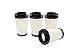 Green Label Brand 4 Pack Replacement HEPA Filter F2 for Dirt Devil Vacuum Cleaners (Compares to 3SFA11500X). Fits: M08245, M084100, M084600, M08245X, and More