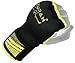 EMRAH PRO Training Boxing Inner Gloves Hand Wraps MMA Fist Protector Bandages Mitts - X (Black, Medium)
