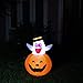 Joiedomi Halloween Inflatable Blow Up Ghost in Pumpkin for Halloween Outdoor Yard Decoration (4.5 ft)