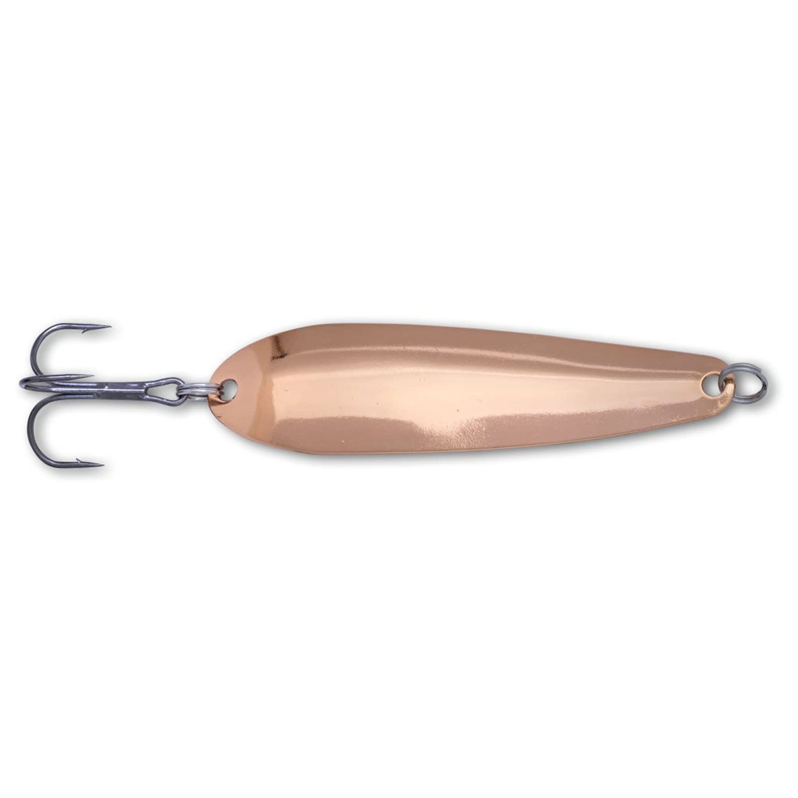 Zebco Premium Trophy Z-Flat Slim Spoon Turn Signal Fishing Lures for Allround Predatory Fishing Accessories, Copper, 15g