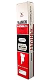 100 Ct Feather Hi-stainless Double Edge De Razor Blades New Hair Remove Made in Japan