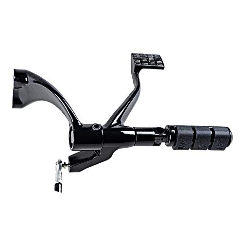 BLACK Forward Controls Kit Harley Sportster XL883 XL1200 Selected Model Peg + Lever + Linkages + Mounting Hardware (2004-2013) - Thumbnail 6