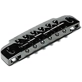 Gotoh 510UB Wraparound Guitar Bridge with Studs, Black