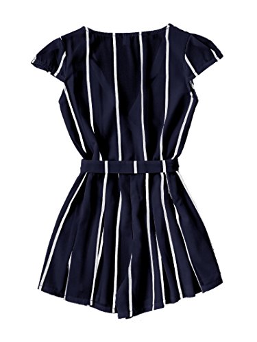 prices system dry hip Women's With Vertical Romwe Romper Casual Jumpsuit Striped prices system dry hip Women's With Vertical Romwe Romper Casual Jumpsuit Striped