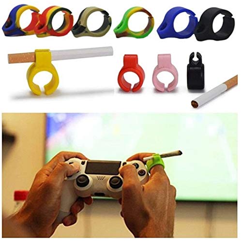 Silicone Finger Ring, Cigarette Holder, Regular Smoking Smoker, Smoking Accessories, Portable Hand Finger Holder