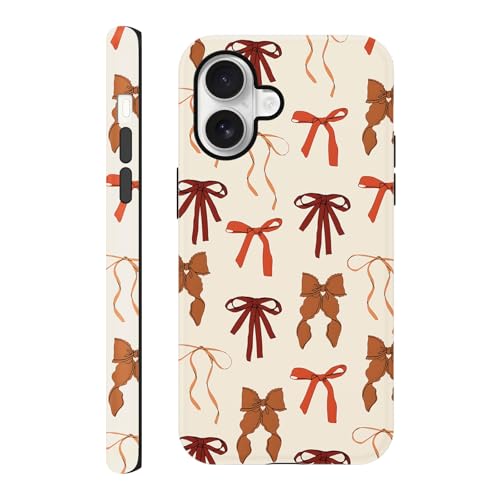 Yomjew Cute Fall Bow Phone Case for iPhone 16 6.1" at Amazon