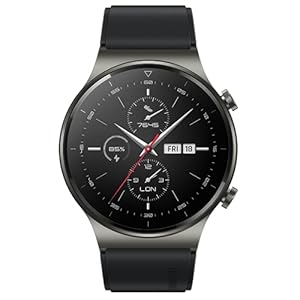 HUAWEI-WATCH-GT-2-Pro-Smartwatch-139-AMOLED-HD-Touchscreen-2-Week-Battery-Life-GPS-and-GLONASS-SpO2-100-Workout-Modes-Bluetooth-Calling-Heartrate-Monitoring-Night-Black HUAWEI WATCH GT 2 Pro Smartwatch, 1.39'' AMOLED HD Touchscreen, 2-Week Battery Life, GPS and GLONASS, SpO2, 100+ Workout…