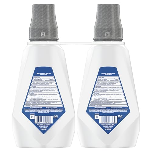 CREST PRO-HEALTH GUM CARE MOUTHWASH, COOL WINTERGREEN, CPC ANTIGINGIVITIS/ANTIPLAQUE ORAL RINSE 1L (33.8 FL OZ)