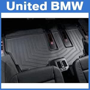 Amazon.com: BMW X5 E70 Third Row All Season Weather Rubber Floor Mat ...