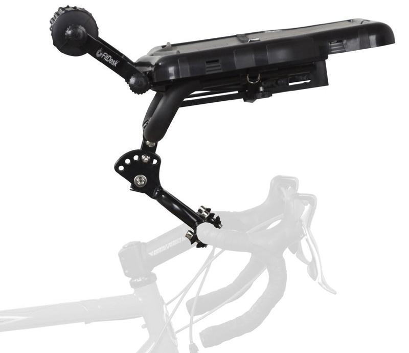 FitDesk Pro Universal Mounted Bike Desk Exercise Bikes