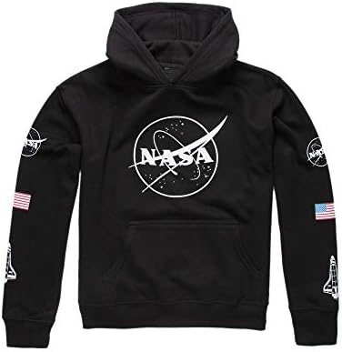 NASA Symbol Black Boys Hoodie