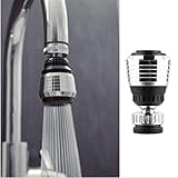 TraveT 360 Swivel Water Saving Tap Nozzle Filter Faucet Nozzle