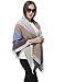Womens Winter Scarf Shawl Cape Blanket Oversized Shawl Wrap Poncho Reversible