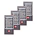 Maxtrv 4 Pack Plug in Electronic Insect Killer Bug Zapper Mosquito Lure Lamp Pest Control Eliminates Flying Pests Gnat Trap Indoor with Night Light