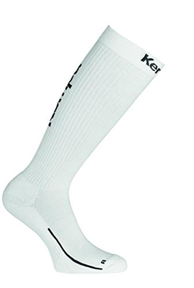 Kempa Unisex Long Socks-200354501 Men's Sock - white/black, 31-35