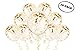 Gold Confetti Balloons - Gold Balloons - PREFILLED 20 Pack 12