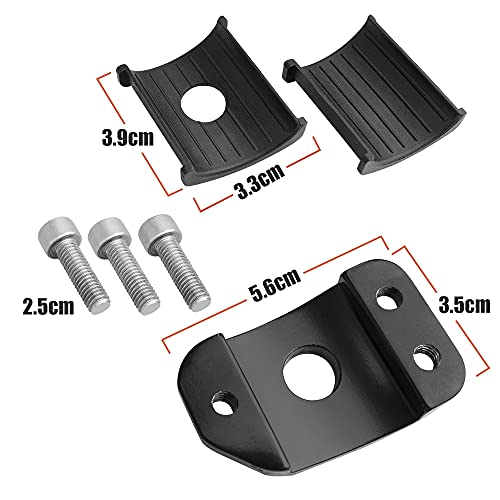 BV Bike Kickstand Lightweight Aluminum Alloy Rear Side Kick Stand for 2428" Bikes Height