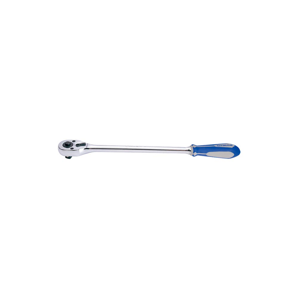 KING TONY 476210G Ratchet 1/2" CIerre De Seguridad 32 Teeth L:250mm for DIYers & Professionals, Ideal for Repair and Installation tasks, 250mm