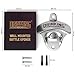 Bottle Opener - Crack Open Your Beer Single Handed With Our Wall Mounted Bottle Opener - Enjoy Your Favourite Drink In Style - Presentation Box Includes Screws