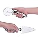 Pizza Cutter,DUUDO Pizza Shovel Tools,Premium Professional Sharp Pizza Slicer With Thumb Protection Stainless Steel (2 pack)