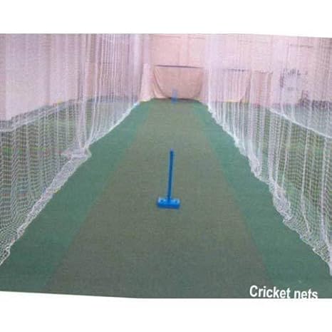 easyshoppingbazaar Anti Bird Cum Home Cricket Practice Net with Clips and Tying Ropes, 20 X 40ft (White)