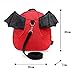 E'Plaza New Bat Walking Safety Harness Reins Toddler Strap Bag Red for Kids Children (red)