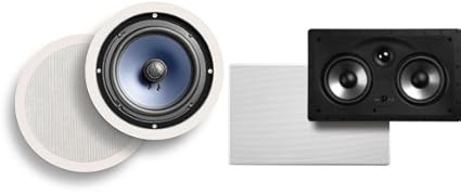 Amazon Com Polk Audio Rc80i 8 Inch 2 Way In Ceiling Speakers