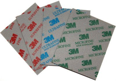 3M Sanding Sponges - 4 pack (Fine, Superfine, Ultrafine, Microfine) 3M Sanding Sponges - 4 pack (Fine, Superfine, Ultrafine, Microfine)