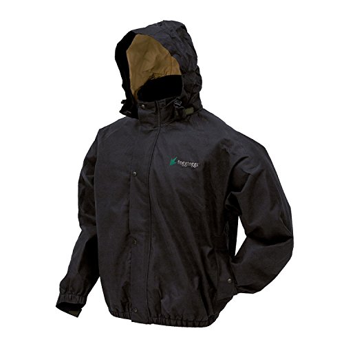 Frogg Toggs Men s Bull Frogg Signature75 Jacket, Black, Medium