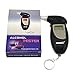 GREENWON Battery Powered Breathalyzer Keychain Digital Alcohol Tester Detector Breath Analyzer Audible Alert Portable with LCD Display and Replacement Mouthpiece Personal Use G/Black…