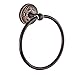 MANCEL Bathroom Towel Ring Oil rubbed Bronze for Kitchen Office Wall Mounted Brass Towel Holder