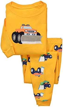 Cotton Little Pajamas Boys' Crown Sleepawear Long Sleeve Pj