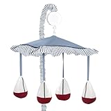 Sweet JoJo Designs Musical Baby Crib Mobile - Come Sail Away