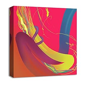 Canvas Wall Art Abstract Painting Artwork for Home Prints Framed - 12x12 inches