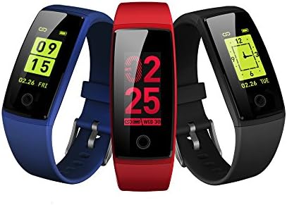 Idol Fitness Tracker V10 2019 New Colorful Screen Smart Bracelet with Heart Rate Blood Pressure Monitor,Smart Watch Pedometer Activity Tracker Bluetooth for Android & iOS GPS Tracker